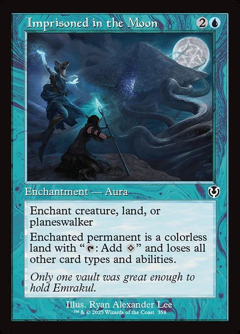 [Foil] INR 358 Imprisoned in the Moon (0358 - Retro Frame) C