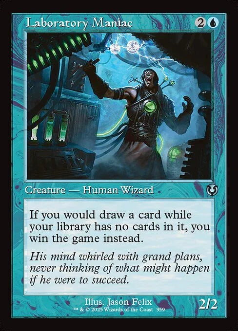 INR 359 Laboratory Maniac (0359 - Retro Frame) U