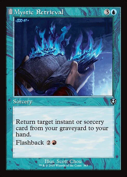 [Foil] INR 363 Mystic Retrieval (0363 - Retro Frame) U