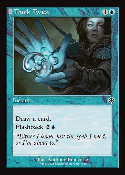 [Foil] INR 369 Think Twice (0369 - Retro Frame) C