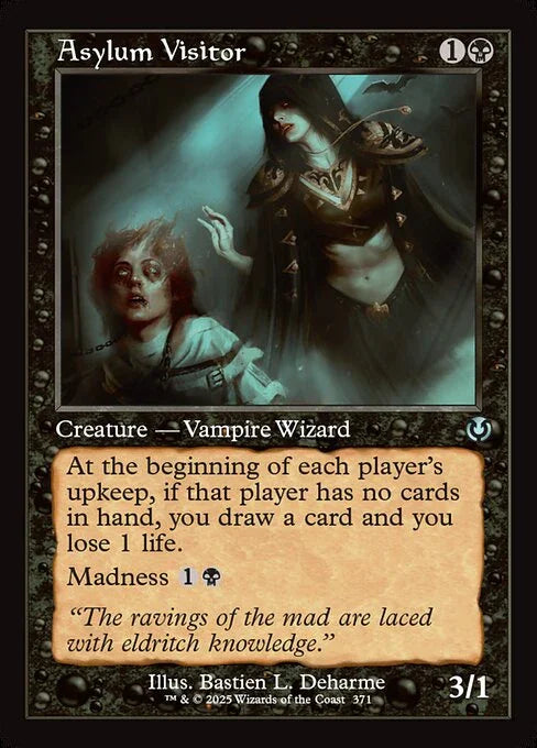 [Foil] INR 371 Asylum Visitor (0371 - Retro Frame) U