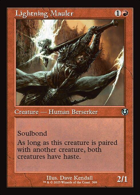 INR 399 Lightning Mauler (0399 - Retro Frame) U