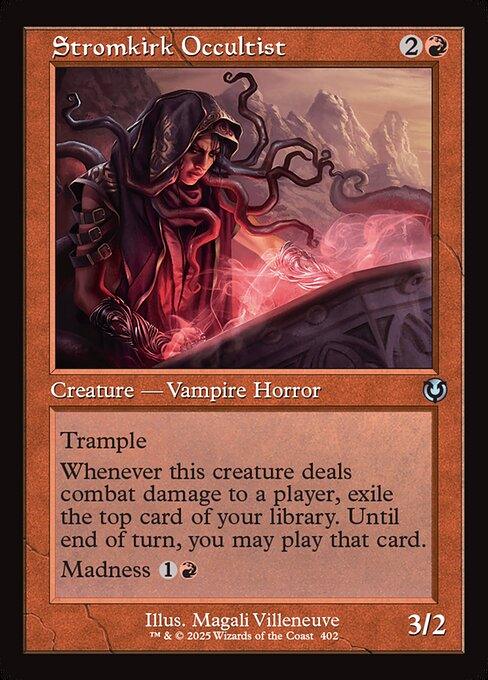INR 402 Stromkirk Occultist (0402 - Retro Frame) U