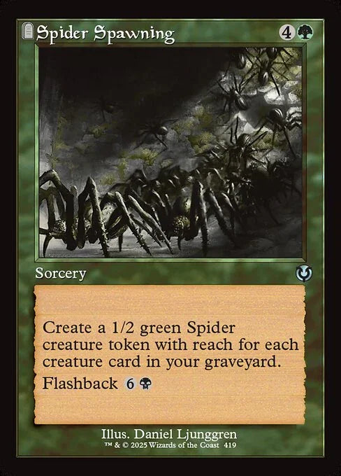 INR 419 Spider Spawning (0419 - Retro Frame) U