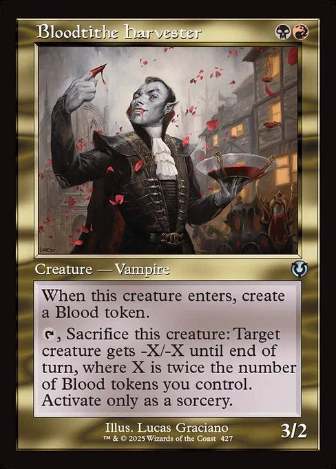 [Foil] INR 427 Bloodtithe Harvester (0427 - Retro Frame) U