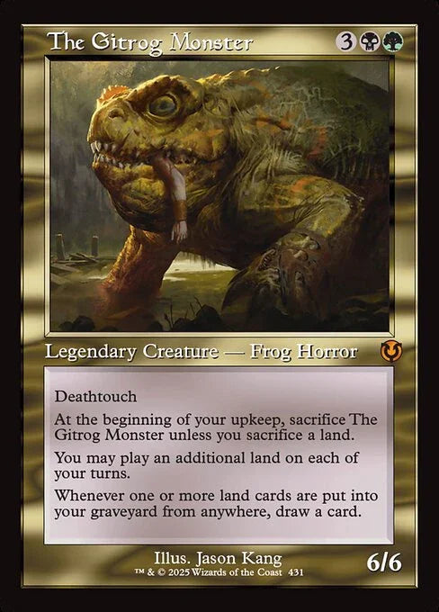 [Foil] INR 431 The Gitrog Monster (0431 - Retro Frame) M