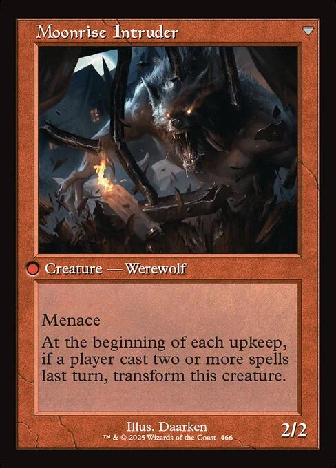 [Foil] INR 466 Village Messenger (0466 - Retro Frame) C