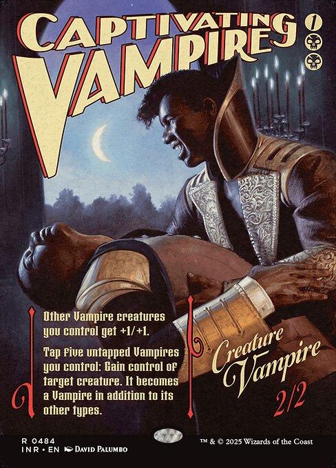 [Foil] INR 484 Captivating Vampire (0484 - Borderless Movie Poster) R