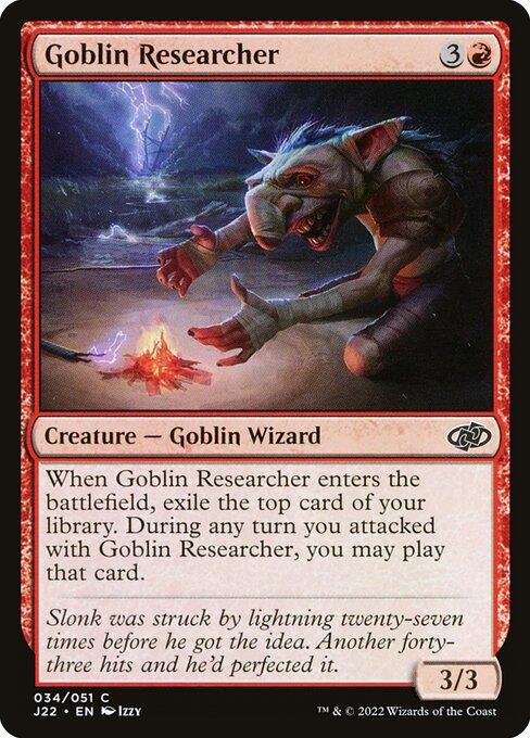 J22 034 Goblin Researcher C