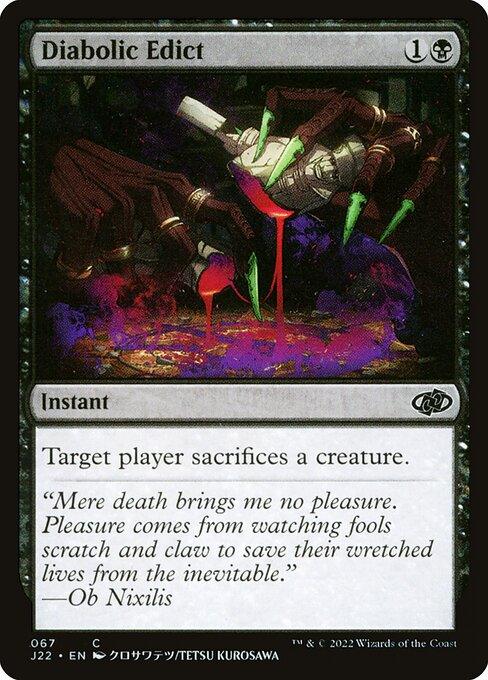 J22 067 Diabolic Edict C
