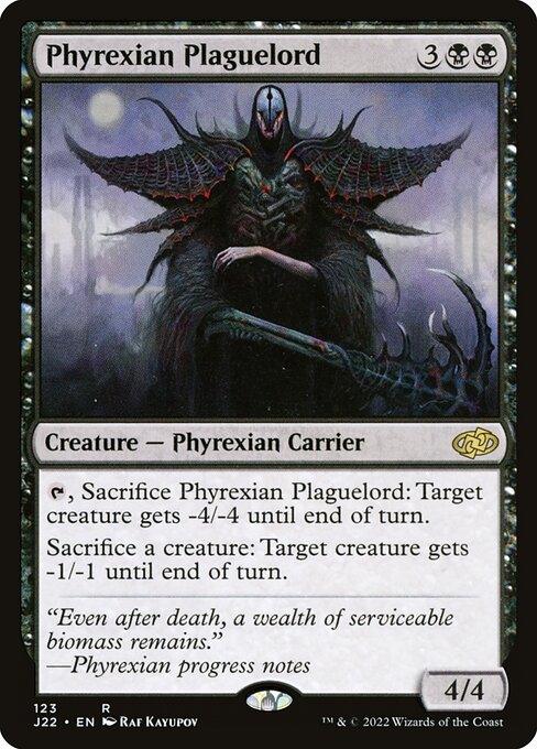 J22 123 Phyrexian Plaguelord R