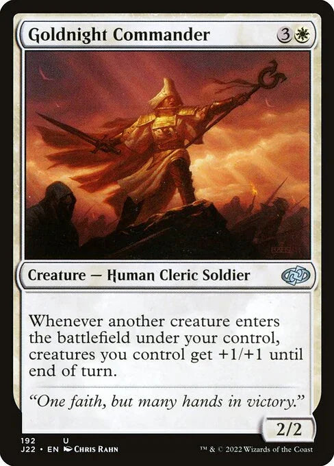 J22 192 Goldnight Commander U