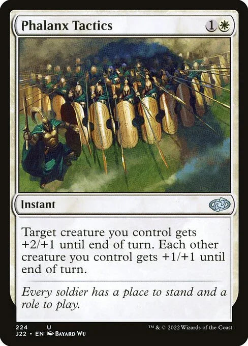 J22 224 Phalanx Tactics U
