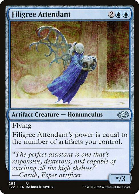 J22 298 Filigree Attendant U