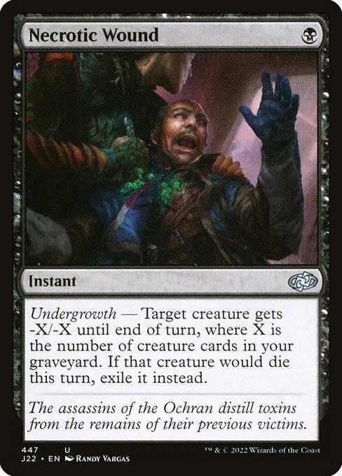 J22 447 Necrotic Wound U