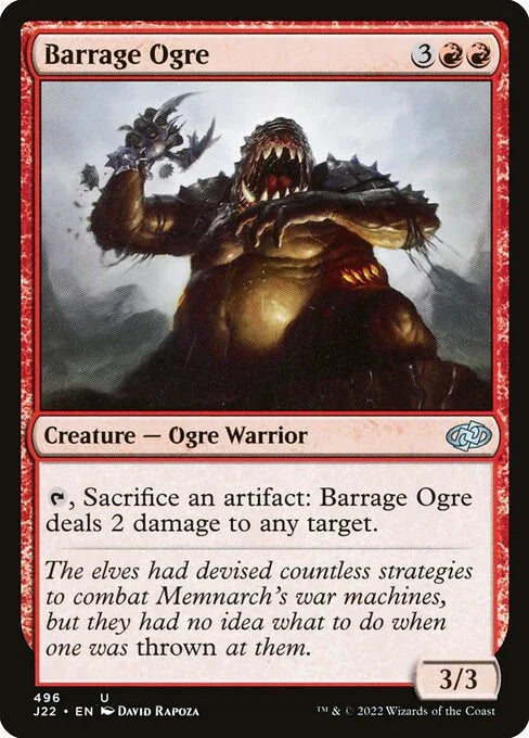 J22 496 Barrage Ogre U