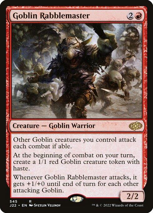 J22 545 Goblin Rabblemaster R