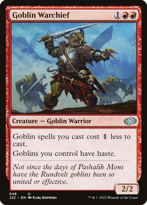 J22 548 Goblin Warchief U