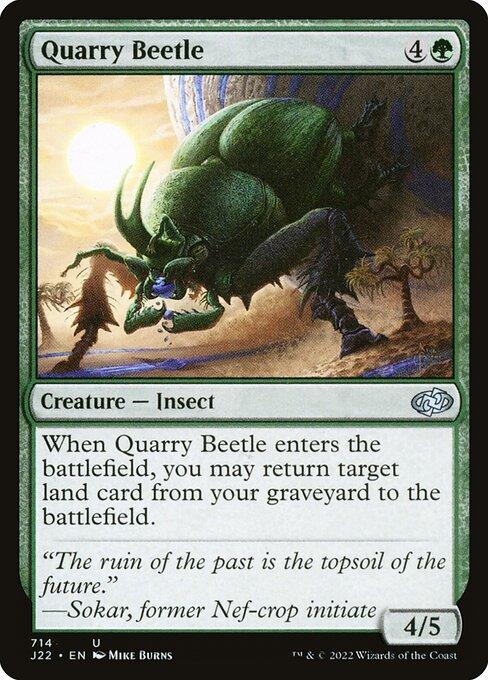 J22 714 Quarry Beetle U