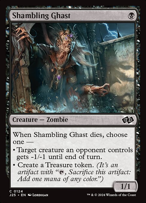 J25 124 Shambling Ghast C