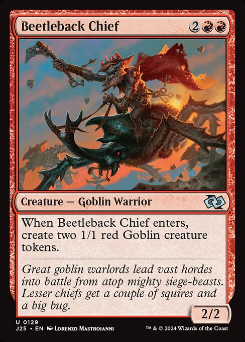 J25 129 Beetleback Chief U