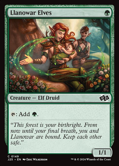 J25 149 Llanowar Elves C
