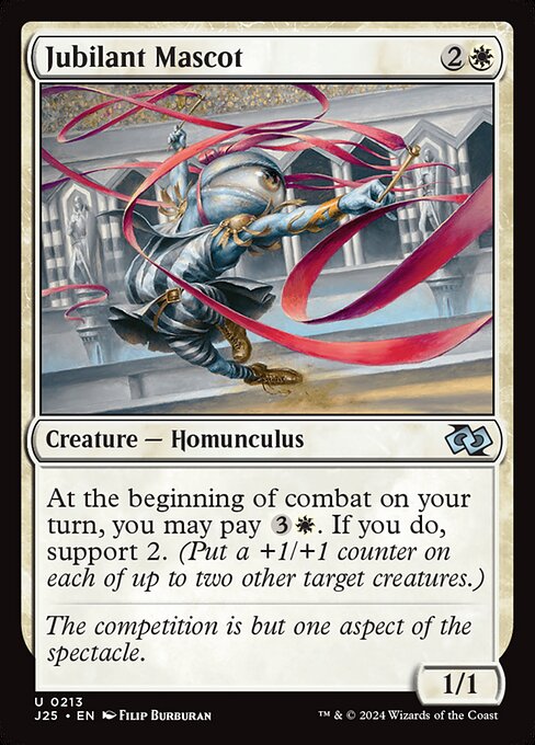 J25 213 Jubilant Mascot U