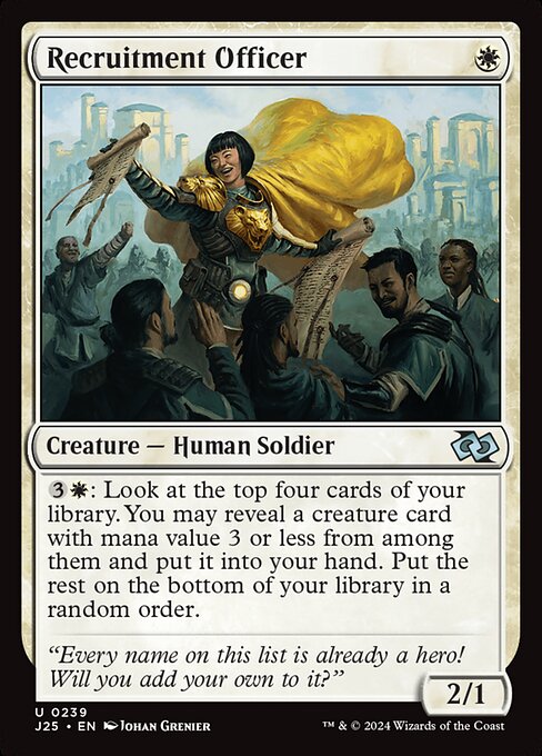 J25 239 Recruitment Officer U