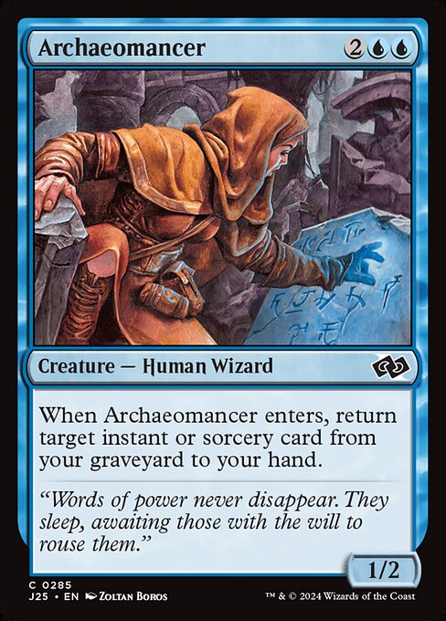 J25 285 Archaeomancer C
