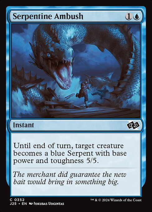 J25 352 Serpentine Ambush C