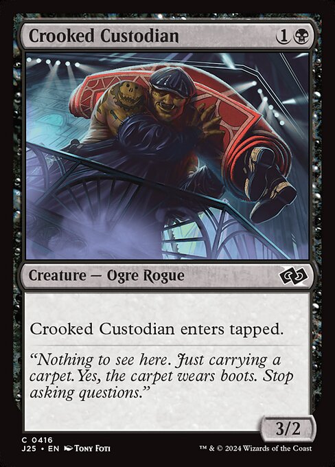 J25 416 Crooked Custodian C