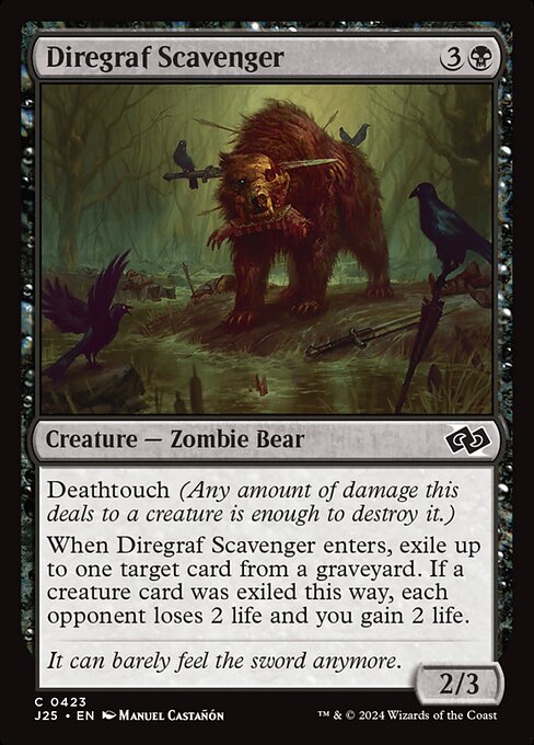 J25 423 Diregraf Scavenger C