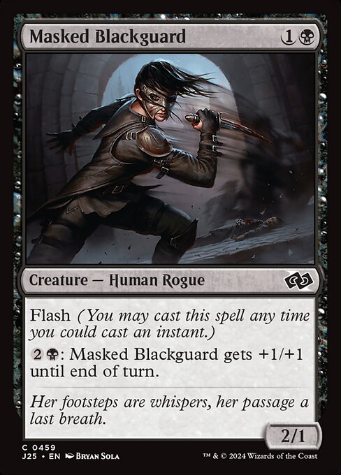 J25 459 Masked Blackguard C