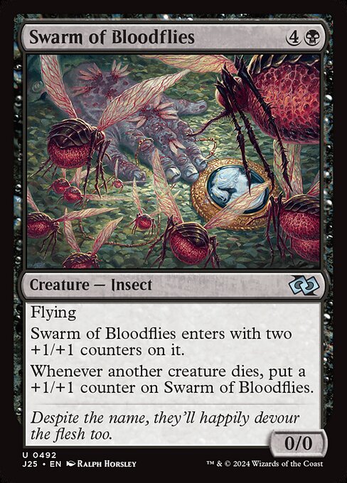J25 492 Swarm of Bloodflies U