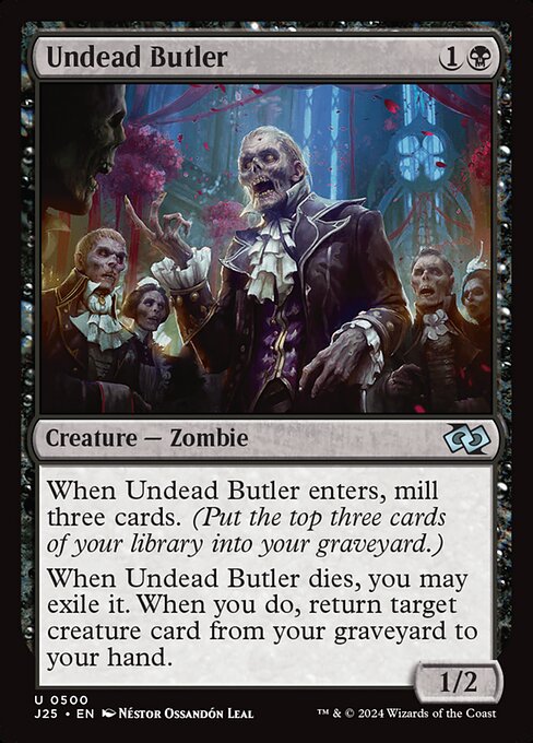 J25 500 Undead Butler U