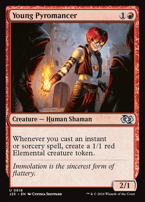 J25 618 Young Pyromancer U