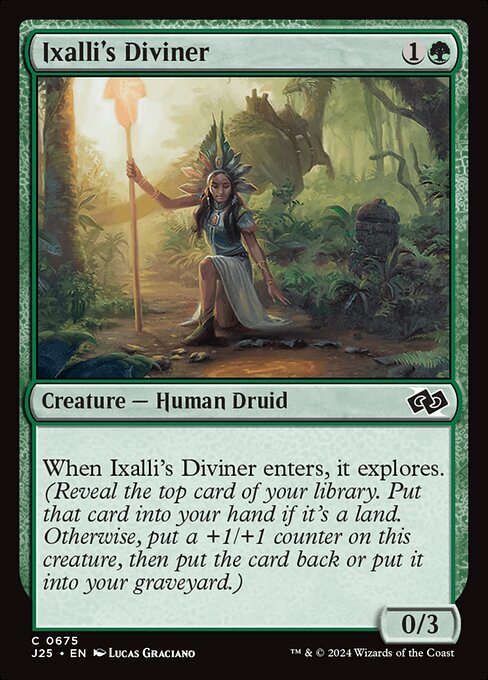 J25 675 Ixalli's Diviner C
