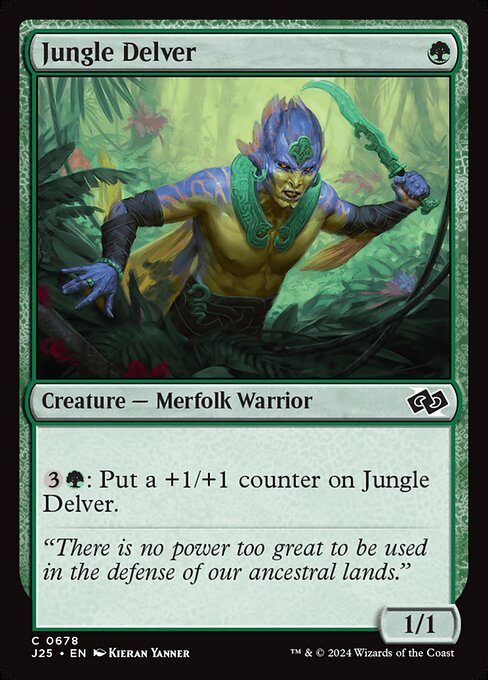 J25 678 Jungle Delver C