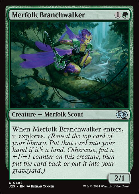 J25 688 Merfolk Branchwalker U