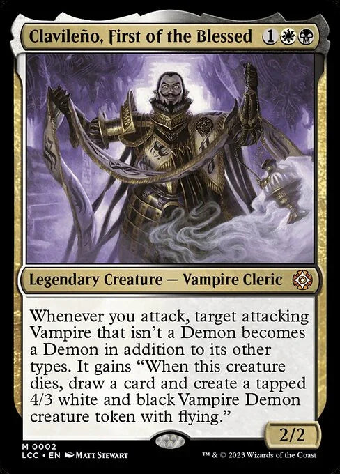 [Foil] LCC 002 Clavileno, First of the Blessed M
