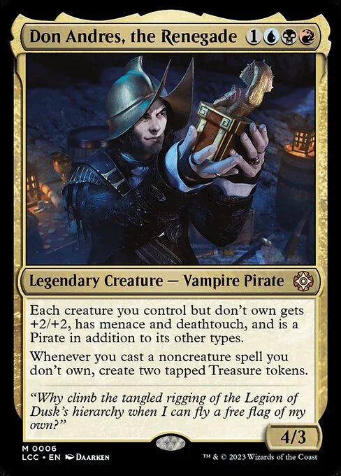 [Foil] LCC 006 Don Andres, the Renegade M