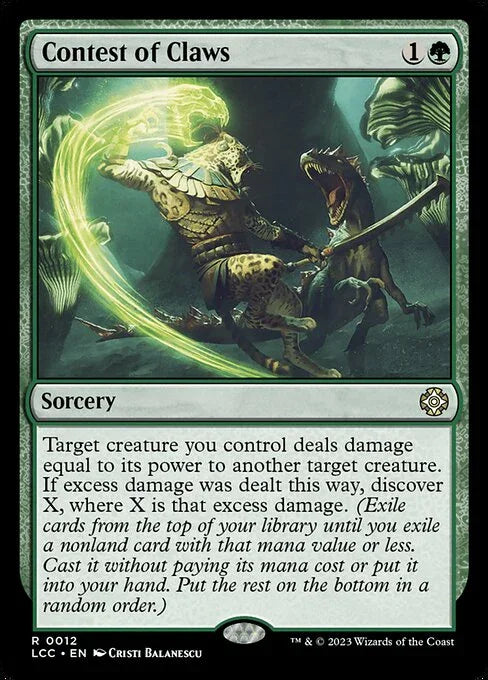 [Foil] LCC 012 Contest of Claws R
