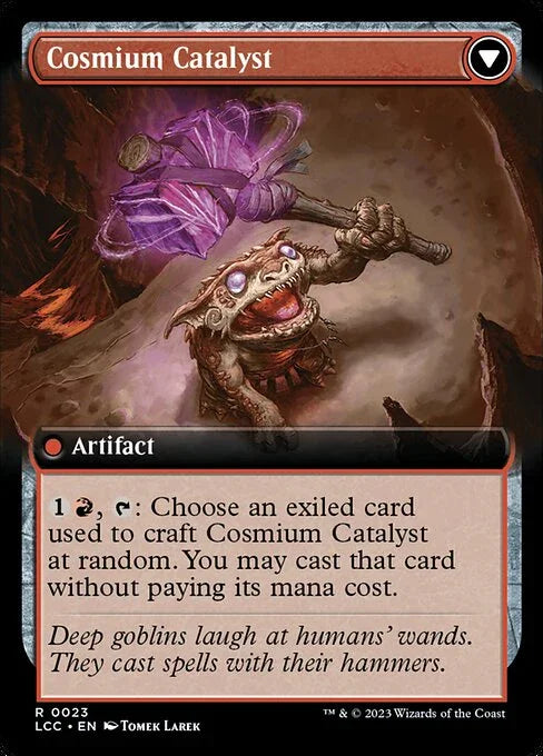 [Foil] LCC 023 Ore-Rich Stalactite (0023 - Extended Art) R