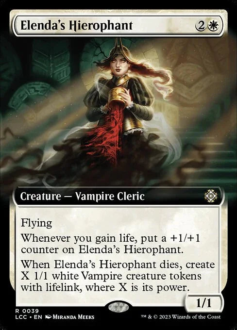 LCC 039 Elenda's Hierophant (0039 - Extended Art) R