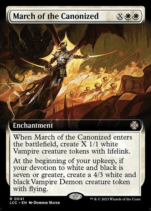 LCC 041 March of the Canonized (0041 - Extended Art) R
