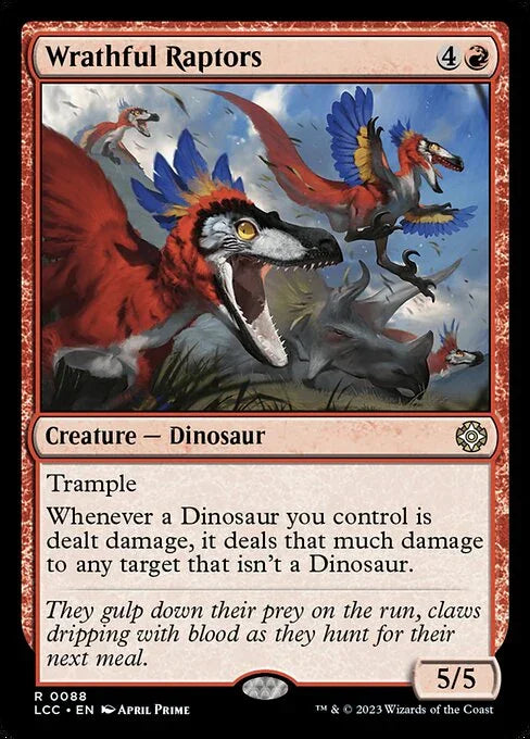 LCC 088 Wrathful Raptors R