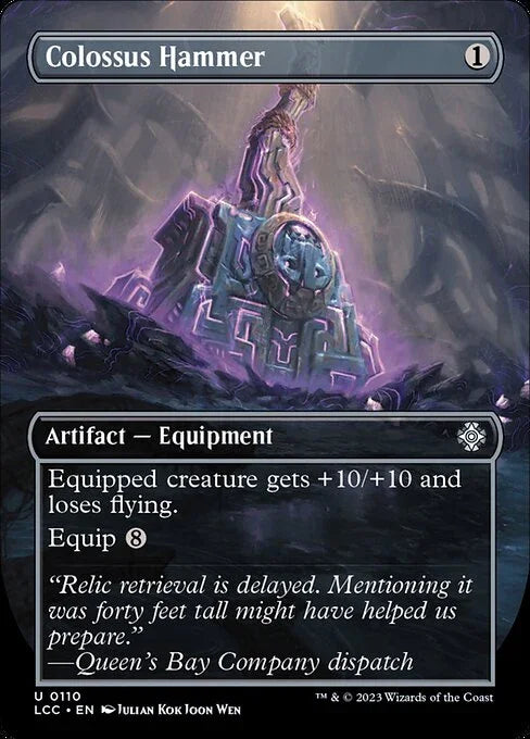 LCC 110 Colossus Hammer (0110 - Borderless Box Topper) U