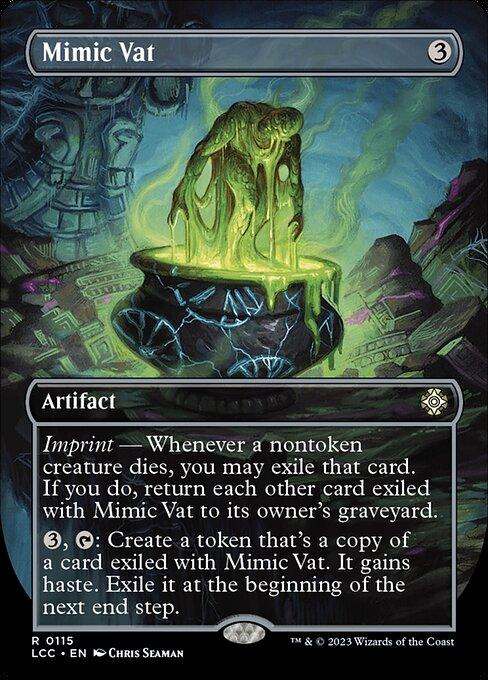 [Foil] LCC 115 Mimic Vat (0115 - Borderless Box Topper) R