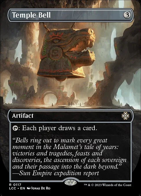 [Foil] LCC 117 Temple Bell (0117 - Borderless Box Topper) R