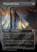 [Foil] LCC 119 Whispersilk Cloak (0119 - Borderless Box Topper) U
